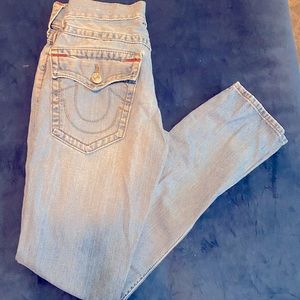 Men’s True Religion Slim Jeans w/Flap Pockets